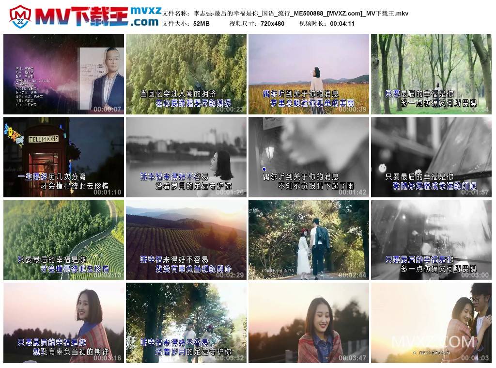 李志强-最后的幸福是你_国语_流行_ME500888